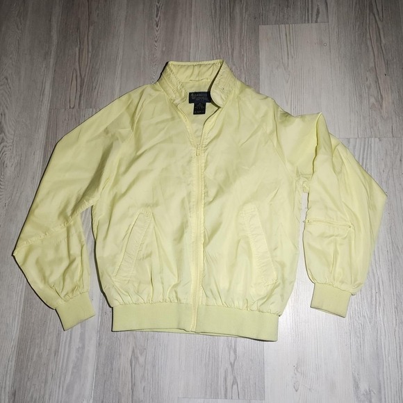 American Vintage Jackets & Blazers - Vintage‎ women's yellow duckster bomber jacket Size M